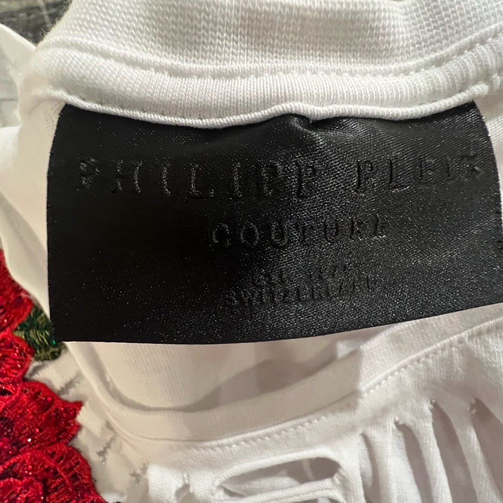 Philipp Plein White Women's Top